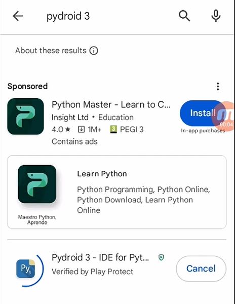 Python on Android